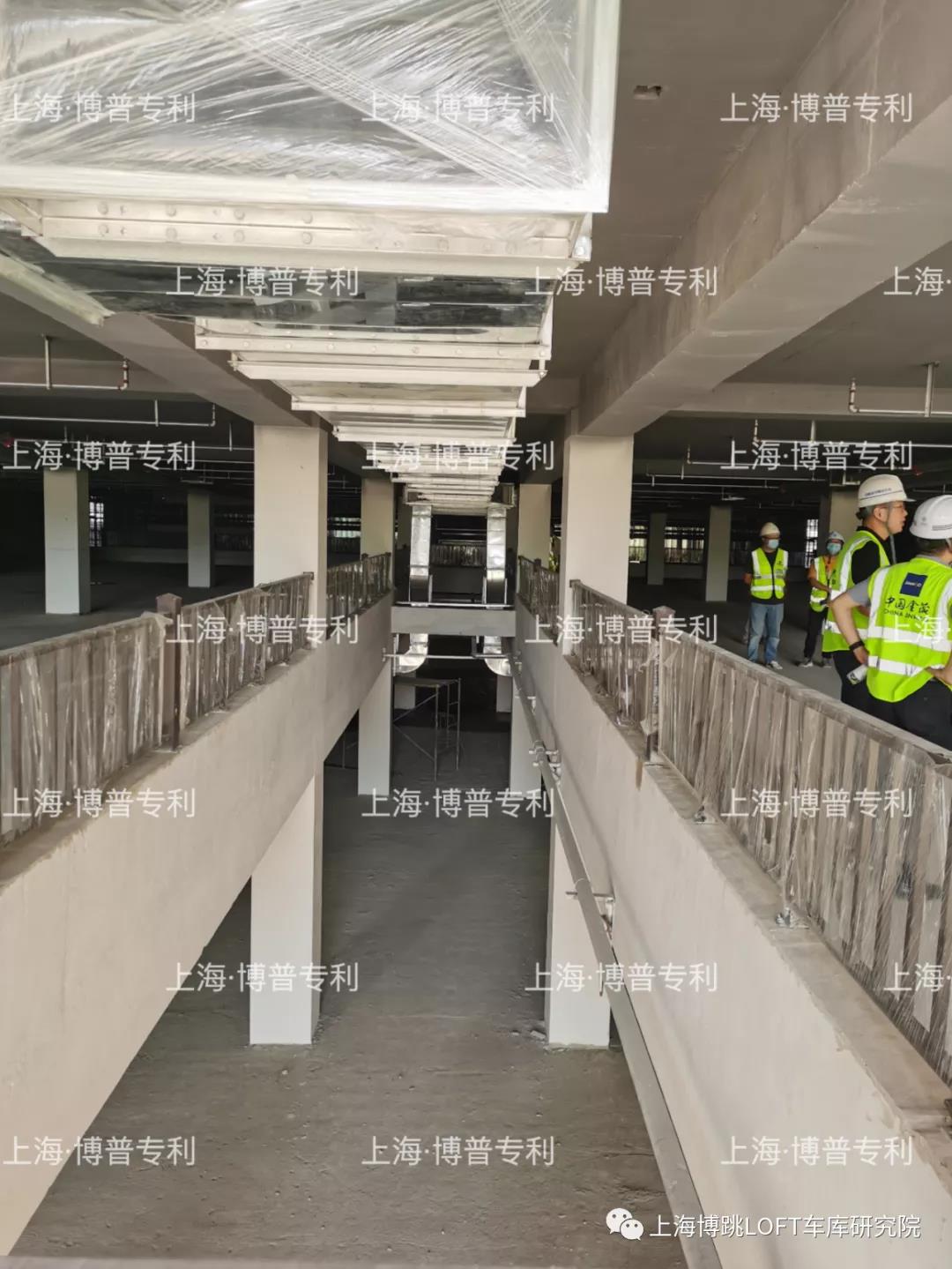 延安恭喜金茂集团第一个LOFT专利车库项目封顶！（限内部参观）