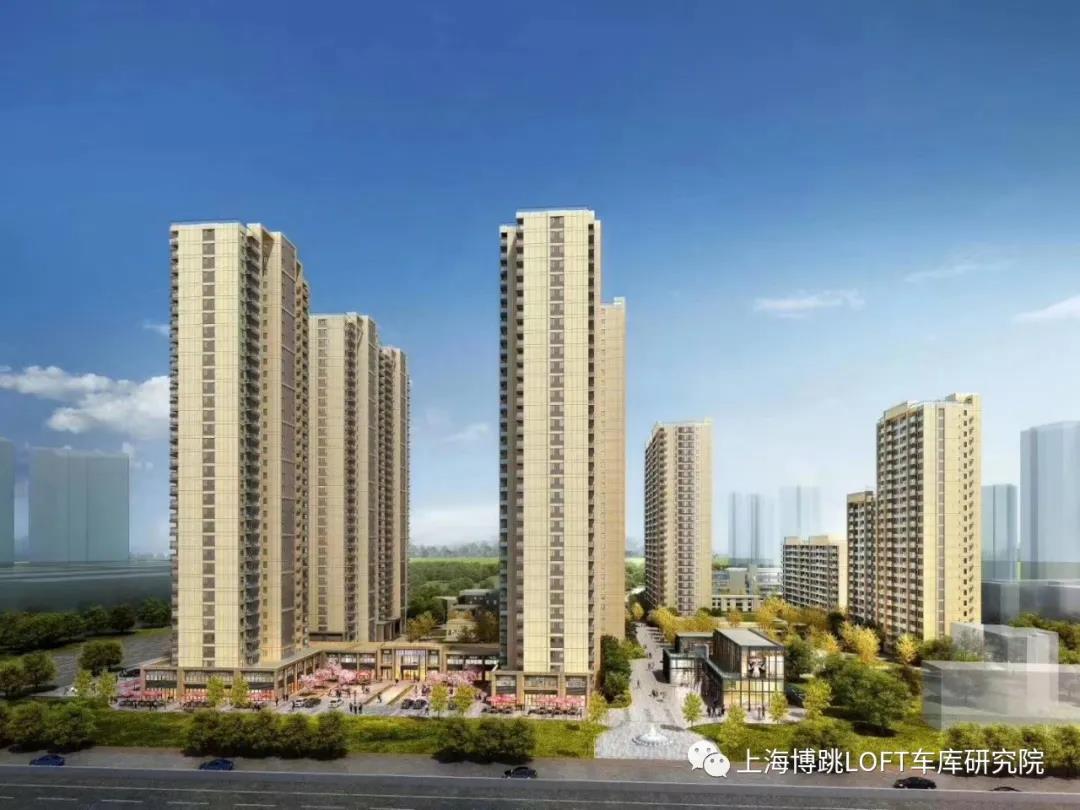 延安采用了LOFT车库武汉当代集团春风十里项目现已结构封顶！